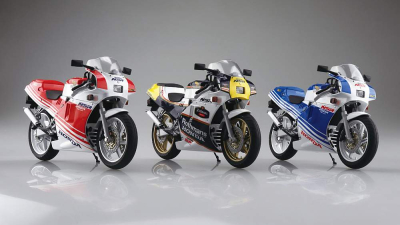 伝説の“ハチハチ”が1/12 完成品バイクとして登場 - WEB Mr.Bike